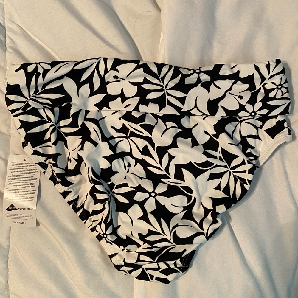 Lands End mid waist swim bottom